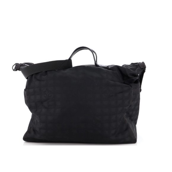 CHANEL Bags Auth Chanel Travel Line Duffle Bag Nylon Large Jebwa